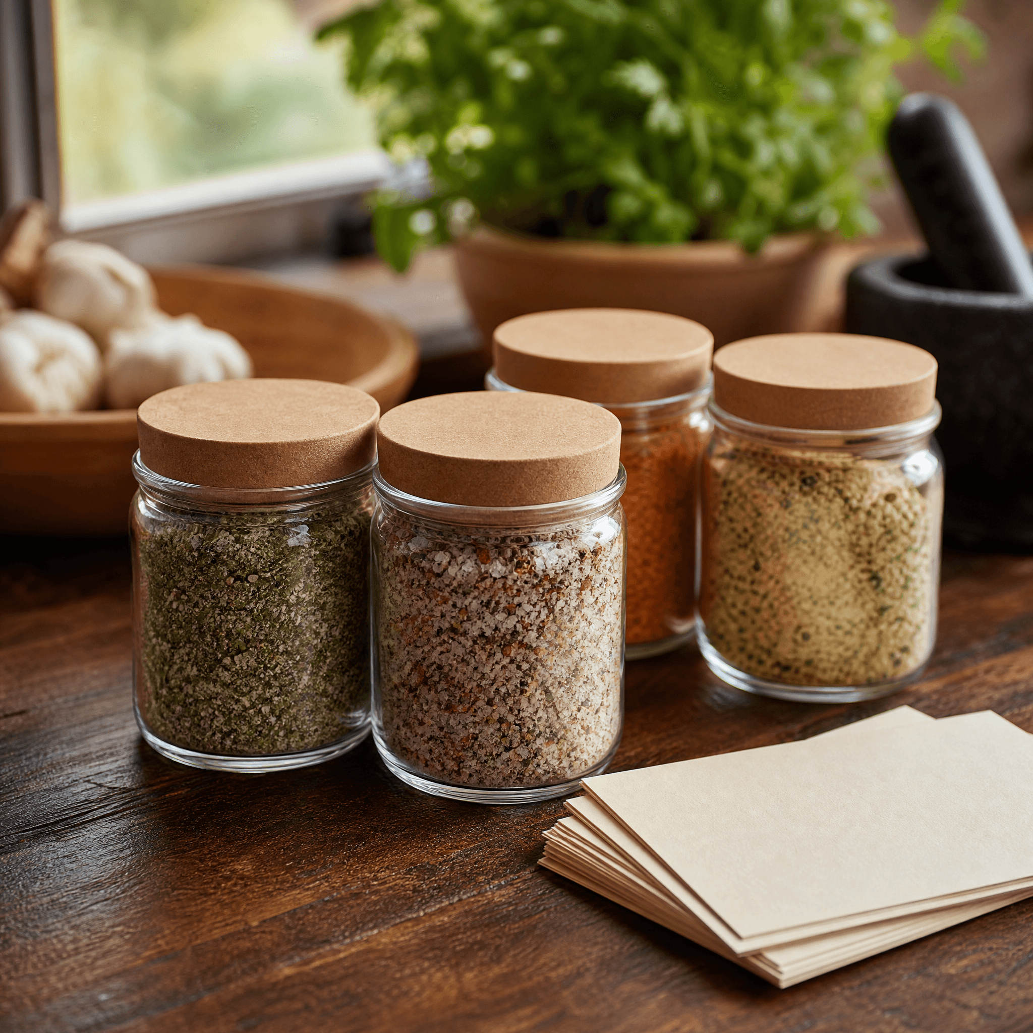 Weeknight Fix Starter — Four all-purpose blends with 20 fifteen-minute recipe cards.